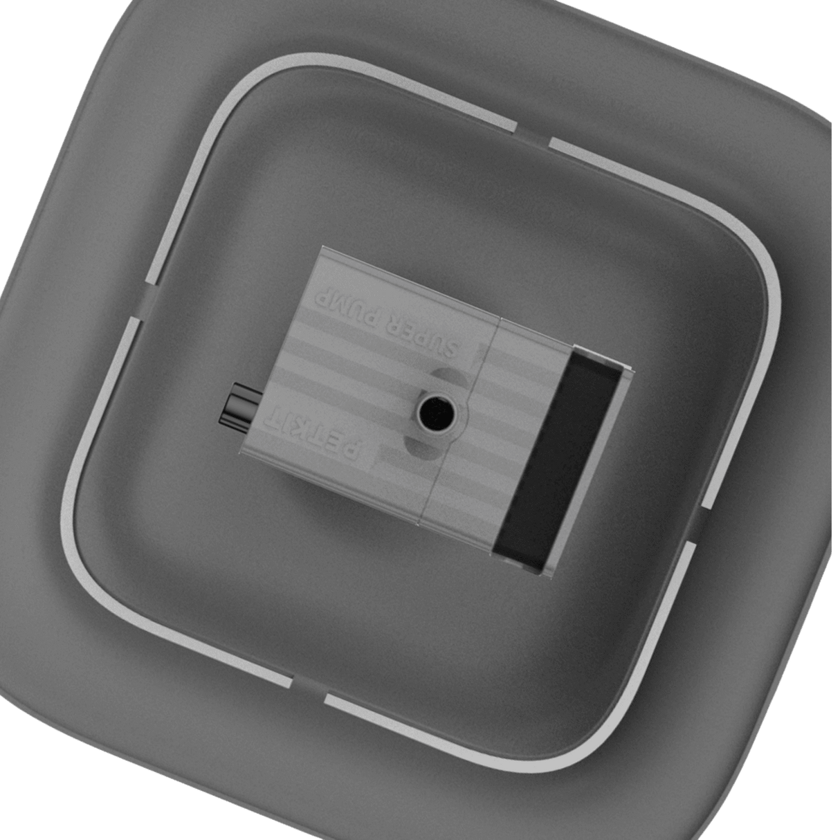 PETKIT Eversweet Solo SE Katzenbrunnen leise, Trinkbrunnen Grau