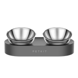 PETKIT Katzennapf Nano Metall erhöht Edelstahl 15 Grad geneigt rutschfest