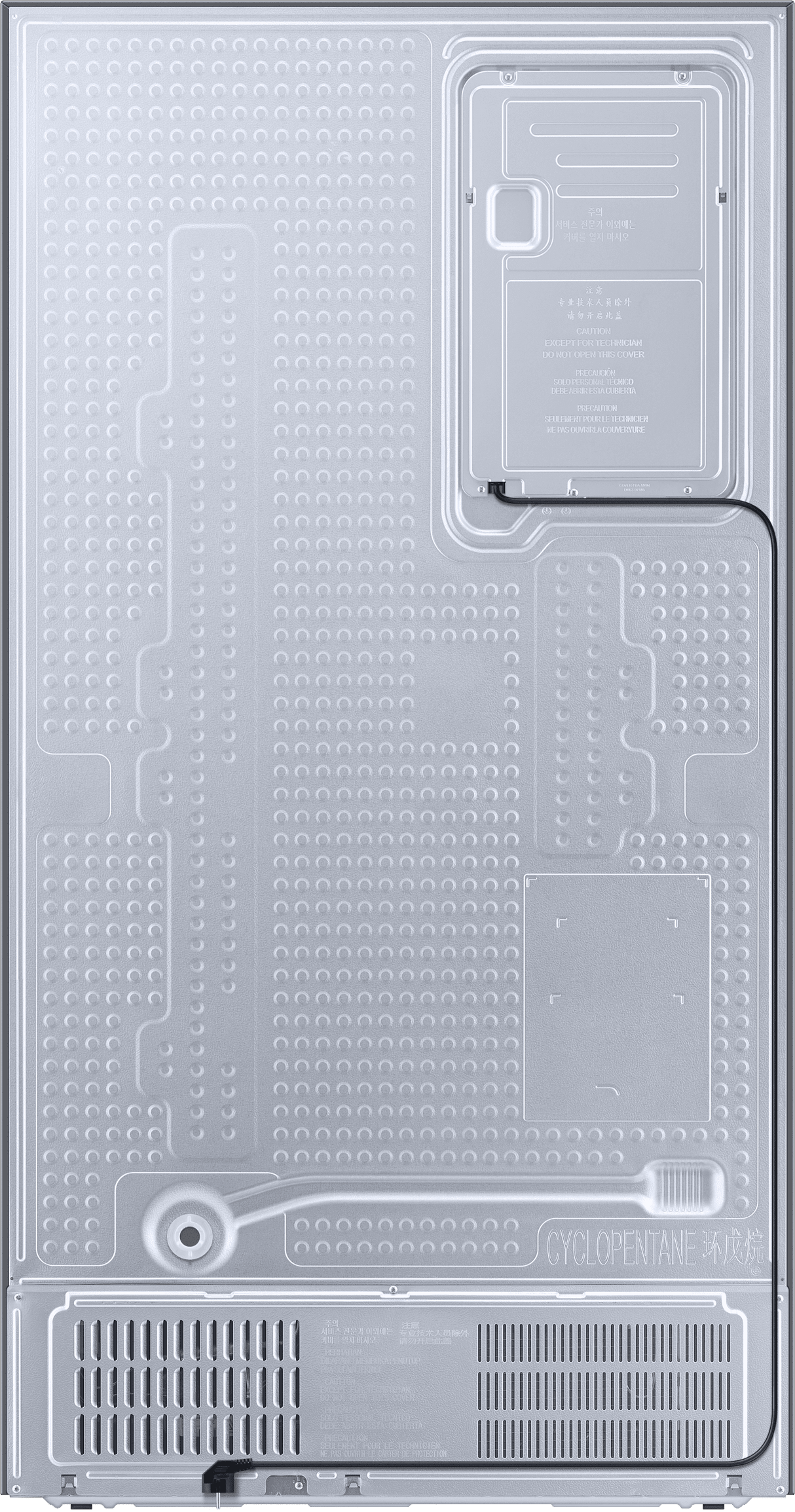 Samsung Side-by-Side RS-6GA8521B1/EG 634 l Gesamtvolumen