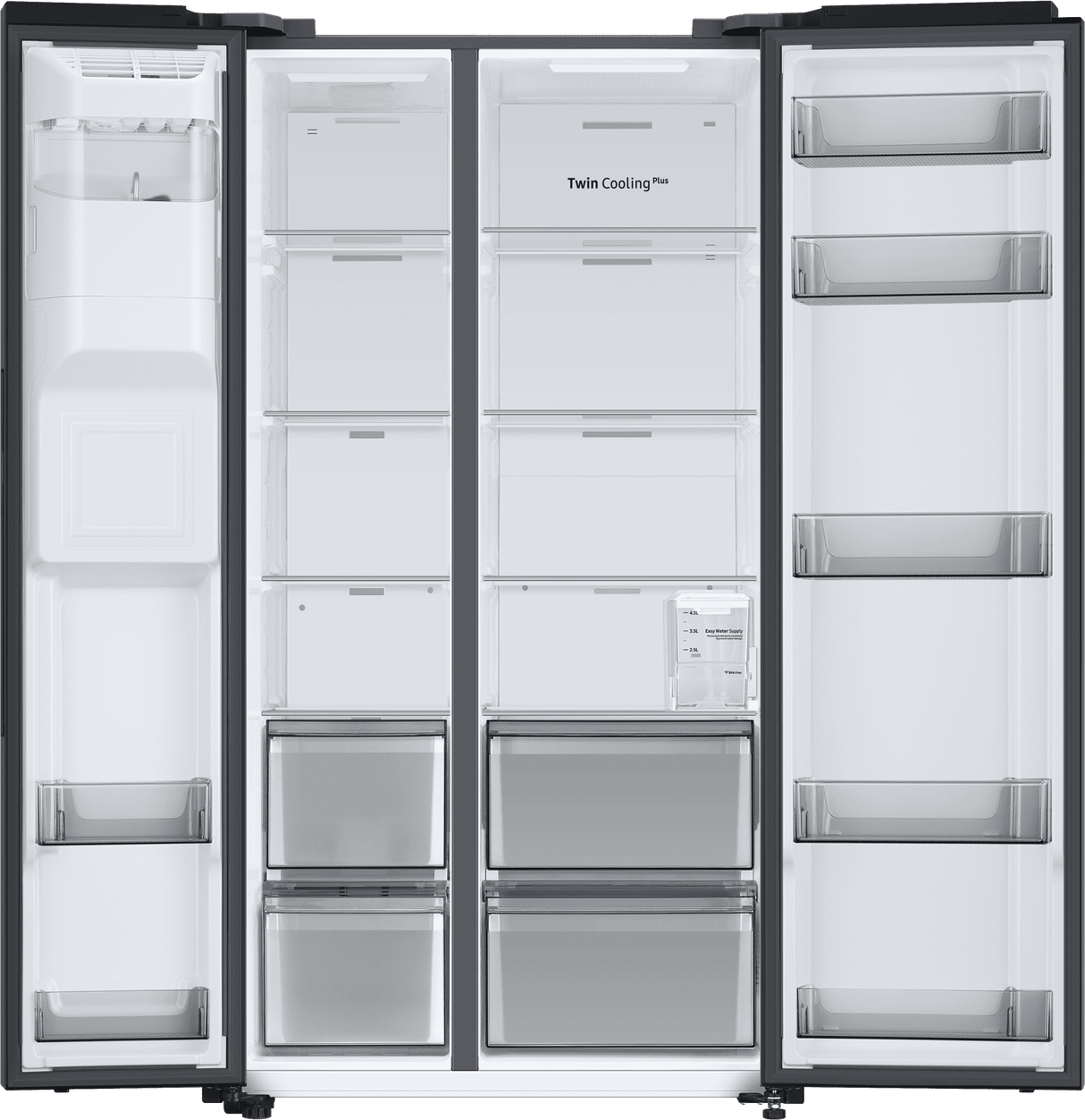 Samsung Side-by-Side RS-6GA8521B1/EG 634 l Gesamtvolumen