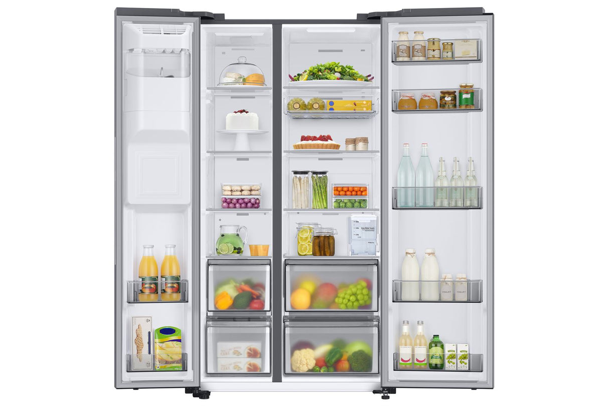 Samsung Side-by-Side RS-6GCG853ES9EG 634 l Gesamtvolumen
