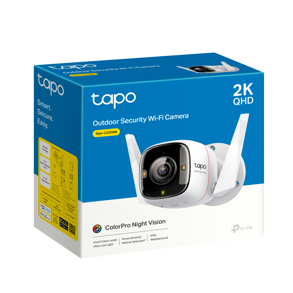 TP-Link Tapo C325WB Überwachungskamera Außen 2k mit Nachtsicht
