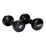 Christopeit Vinyl Hanteln - Beauty Bells 2 x 5 kg (Paar)