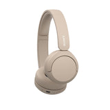 Sony WH-CH520C Kabellose Bluetooth-Kopfhörer, creme - bis zu 50 Stunden Akkulaufzeit