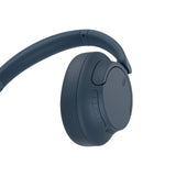 Sony WH-CH720N Kabelloser Bluetooth-Kopfhörer mit Noise Cancelling, blau - bis zu 35 Stunden Akkulaufzeit