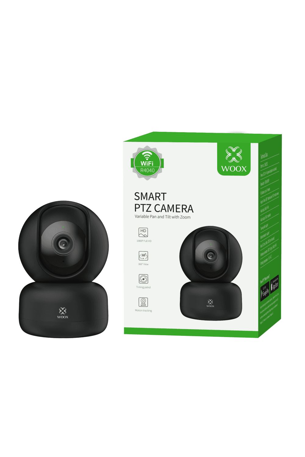 R4040 Black Smart Indoor PTZ Camera