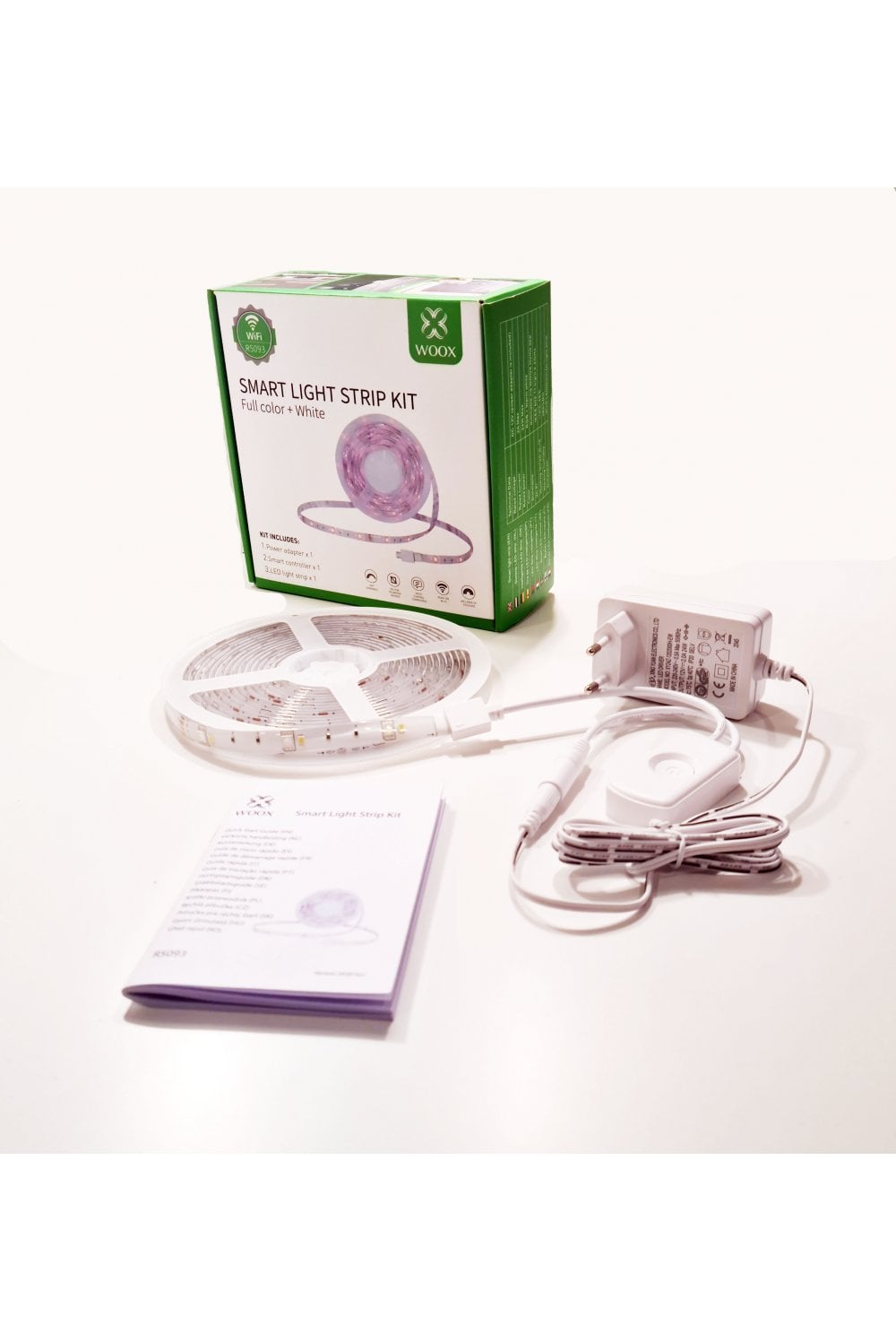 WOOX R5093 Smart LED Strip 5 meter + Adapter RGB-W