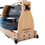 Christopeit Holz Wasser Rudergerät WP 5000 mit Kinomap App & Empfänger