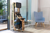Christopeit Holz Wasser Rudergerät WP 5000 mit Kinomap App & Empfänger